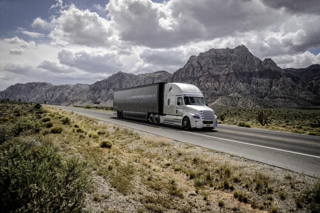 Weltpremiere Freightliner Inspiration Truck