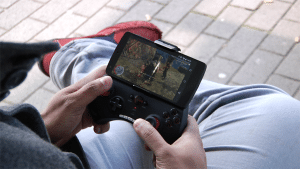 SWYO auf dem Smartphone mit Bluetooth Game-Controller