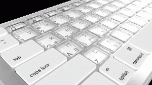 Sonder Keyboard mit den inneren E-Ink Tasten und den mechanischen äußeren Tasten